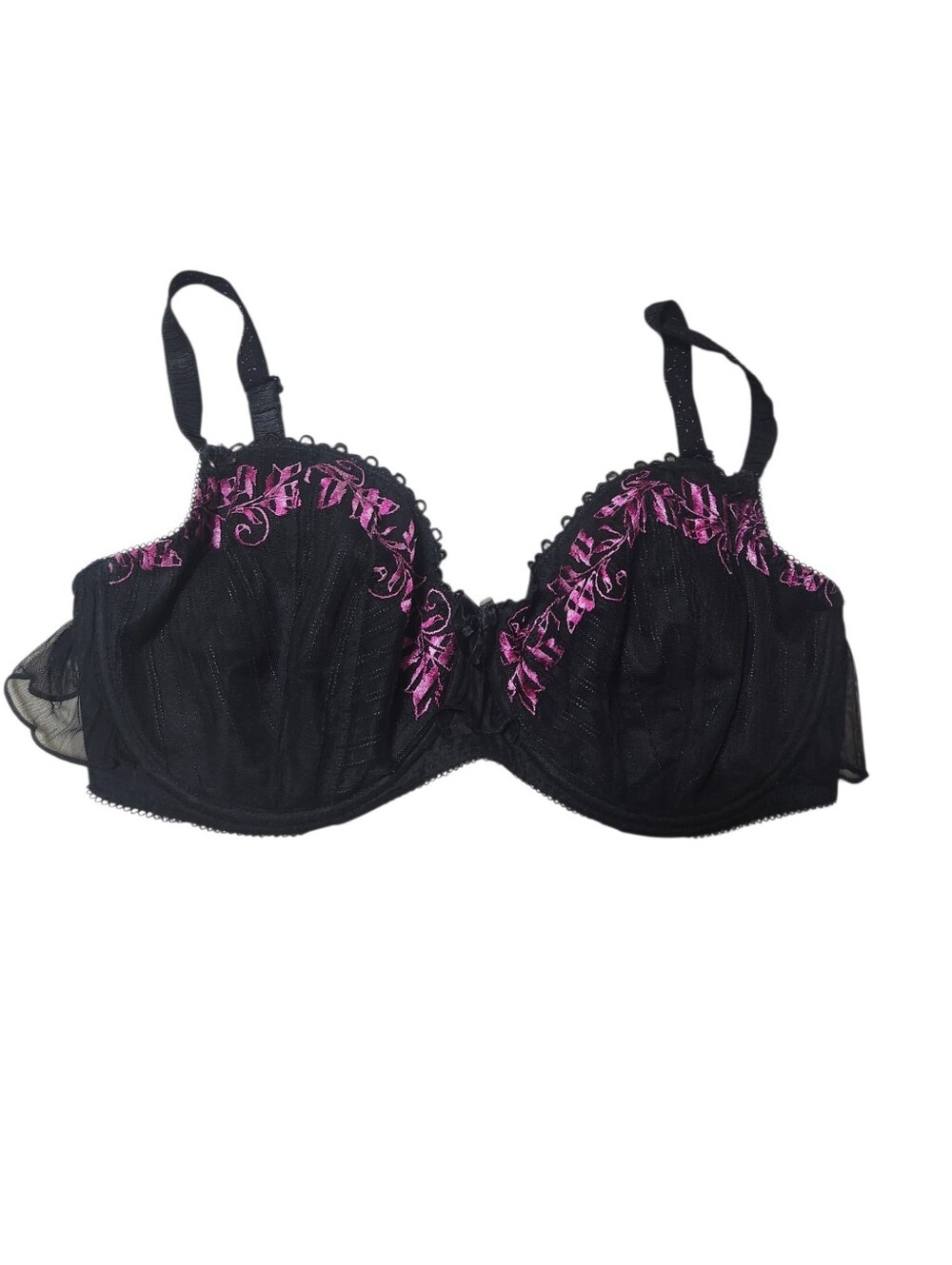 FAUVE Ladies Black and Pink Bra